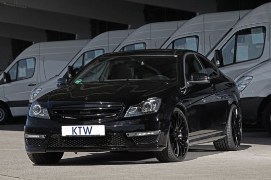 KTW Tuning Mercedes C63 1 545x363 at Mercedes C63 AMG Coupe by KTW Tuning