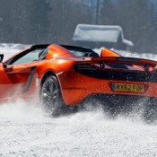 McLaren 12C Spider Hits the Snow 2 175x175 at Gallery: McLaren 12C Spider Hits the Snow