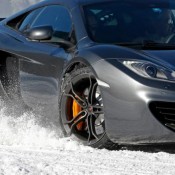 McLaren 12C Spider Hits the Snow 4 175x175 at Gallery: McLaren 12C Spider Hits the Snow