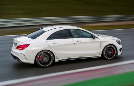 Mercedes CLA 45 AMG 8 545x352 at Mercedes CLA 45 AMG   First Official Pictures
