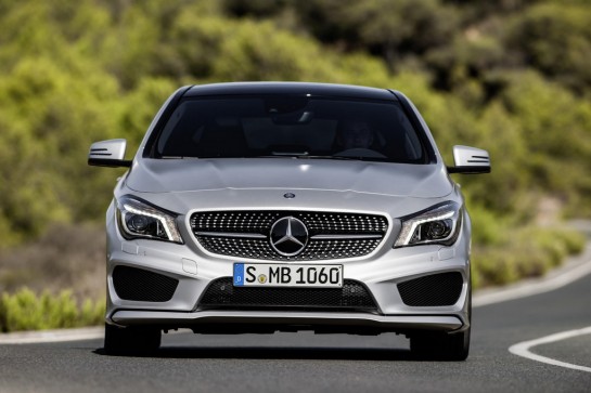 Mercedes CLA Price 1 545x363 at Mercedes CLA Priced from £24,355 in the UK