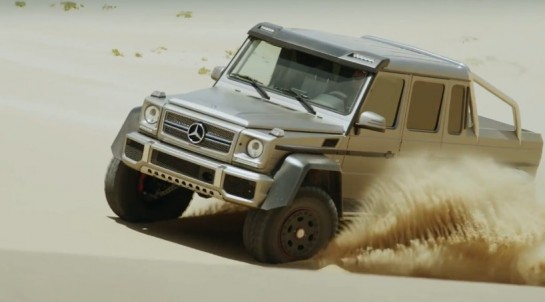 Mercedes G63 AMG 6x6 1 545x302 at Mercedes G63 AMG 6x6 Enters Limited Production