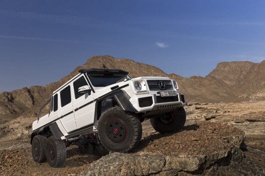 Mercedes G63 AMG 6x6 9 545x362 at Mercedes G63 AMG 6x6    New Pictures and Video