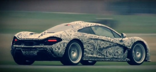 P1 test drive 545x253 at McLaren P1 Test Drive with Sergio Perez   Video