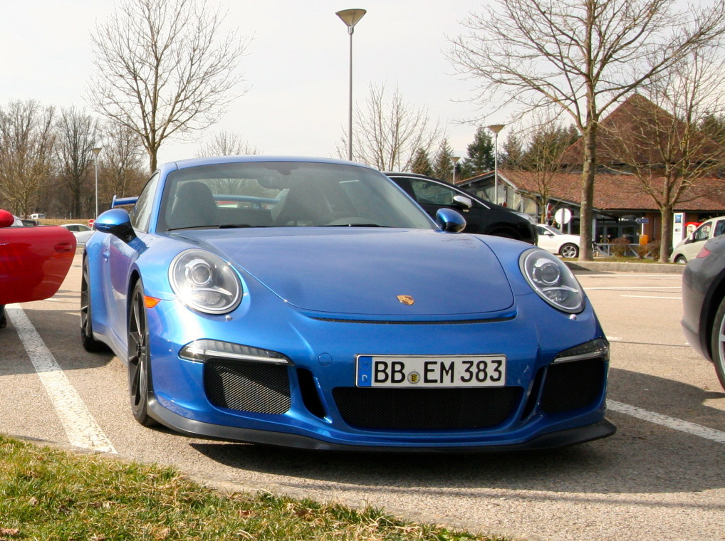 Porsche 991 GT3 Spotted 1 at Porsche 991 GT3 Spotted Out in the Wild
