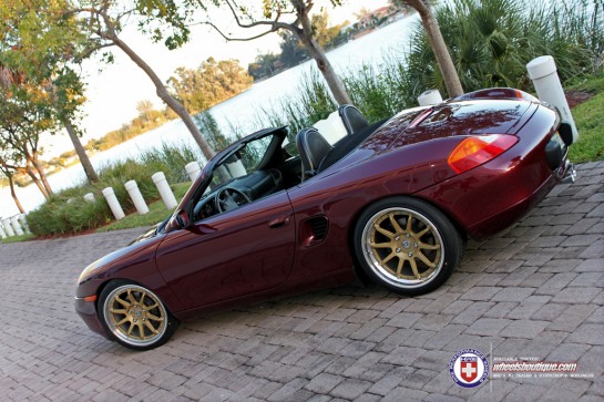 Porsche Boxster on HRE Wheels 3 545x363 at Gallery: First Gen Porsche Boxster on HRE Wheels