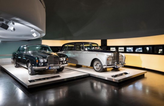 Rolls Royce exhibition 1 545x354 at BMW Museum Hosts Rolls Royce Exhibition