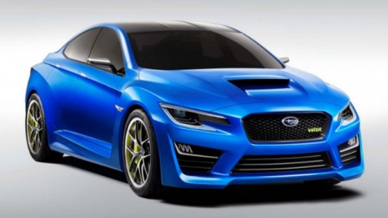Subaru WRX Concept 2 545x306 at Subaru WRX Concept Revealed in Leaked Pictures