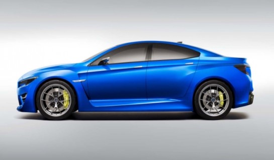 Subaru WRX Concept 3 545x318 at Subaru WRX Concept Revealed in Leaked Pictures