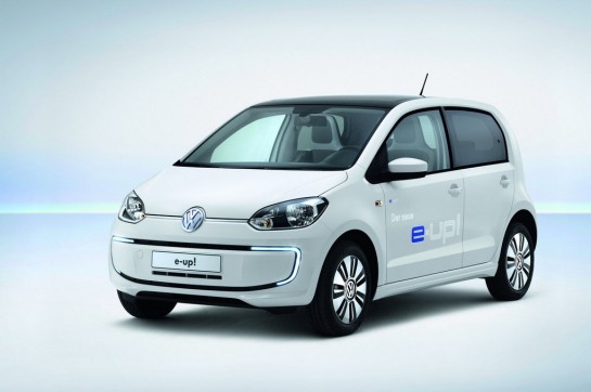 Volkswagen e UP 1 545x362 at Volkswagen e up! Announced with 150km Range