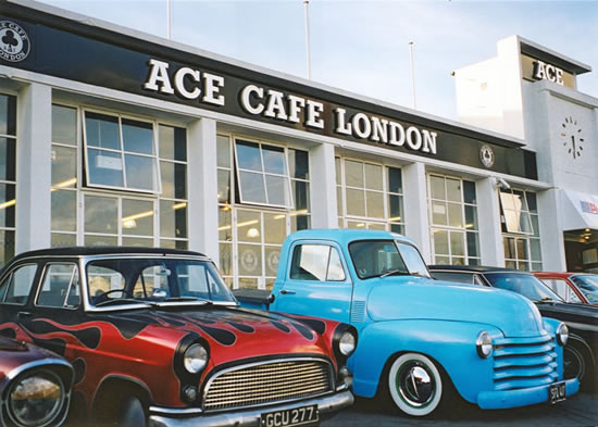 ace cafe 4 at Ken Block Visits The Ace Café