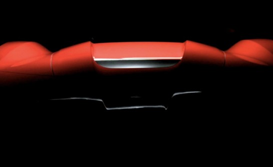 ferrari f150 teaser unusual 545x334 at Ferrari F150 Tailpipes Revealed in New Teaser