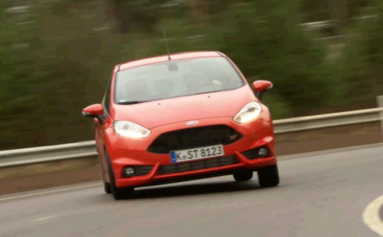 fiesta ST lommel 545x338 at Ford Fiesta STs Performance Showcased at Lommel