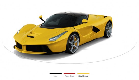 laferrari visualizer 545x316 at LaFerrari: Visualizer Launched, 1000 Requests Received