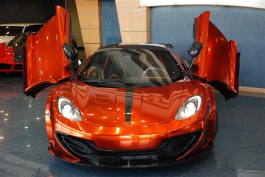 mansory 12C uae 1 545x364 at Gallery: Mansory McLaren 12C in Abu Dhabi