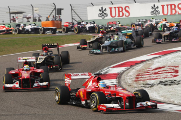 2013 China Formula 1 GP 2 at Fernando Alonso Dominates 2013 China Grand Prix
