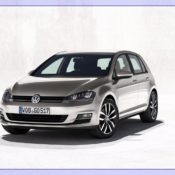 2013 volkswagen golf vii silver front 175x175 at Volkswagen History & Photo Gallery
