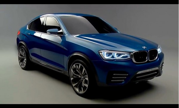 BMW X4 Video 600x364 at BMW X4 Concept Showcased in Video