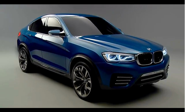 BMW X4 Video at BMW X4 Concept Showcased in Video