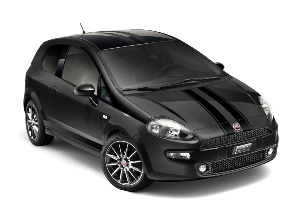Fiat Punto Jet Black at Fiat Punto Jet Black Edition Launched in the UK