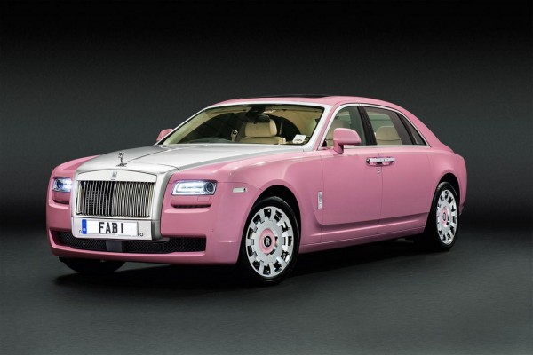 Ghost Extended Wheelbase 1 600x400 at Pink Rolls Royce Ghost Extended Wheelbase for FAB1