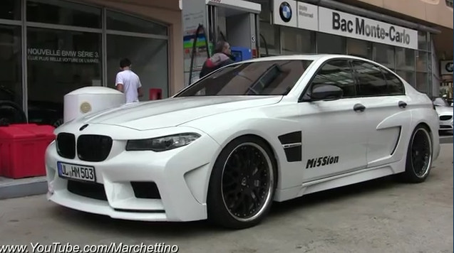 Hamann Mission at Hamann BMW M5 Mission Filmed in Action   Video