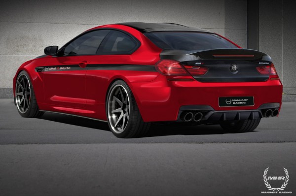 MH6 S Biturbo Heck 600x398 at Manhart MH6 S Biturbo BMW M6   Preview