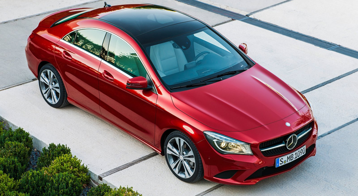 Mercedes Benz CLA at Mercedes CLA Priced from €28,977 in Europe