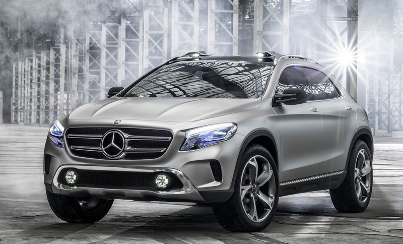 Mercedes GLA 1 at Mercedes GLA Concept Revealed   First Official Pictures