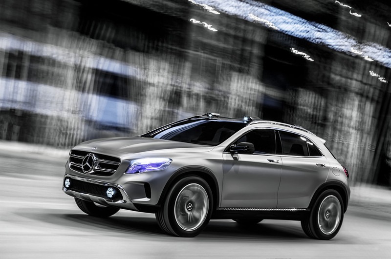 Mercedes GLA 2 at Mercedes GLA Concept Officially Unveiled   Video