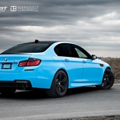 Olympic Blue M5 2 175x175 at BMW M5 F10 Wrapped in Olympic Blue by ReStyleIt