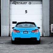 Olympic Blue M5 4 175x175 at BMW M5 F10 Wrapped in Olympic Blue by ReStyleIt