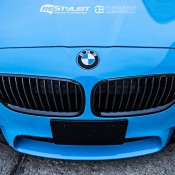Olympic Blue M5 6 175x175 at BMW M5 F10 Wrapped in Olympic Blue by ReStyleIt