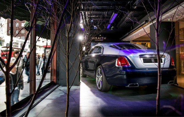 Rolls Royce Wraith Harrods 2 600x382 at Rolls Royce Wraith Makes UK Debut at Harrods   Convertible Version Confirmed
