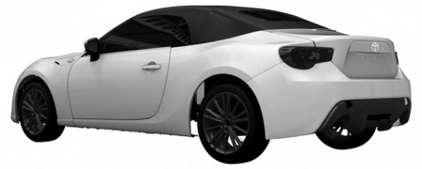 Toyota GT86 Cabrio 2 600x240 at Toyota GT86 Convertible Patents Leaked