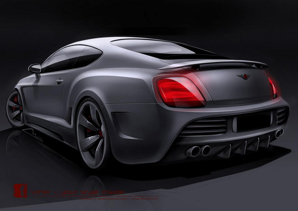 Vilner Bentley Continental GT 2 at Vilner Bentley Continental GT Teased in Video