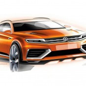 Volkswagen CrossBlue Coupe Concept 1 175x175 at Volkswagen CrossBlue Coupe Officially Unveiled in Shanghai