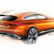 Volkswagen CrossBlue Coupe Concept 2 175x175 at Volkswagen CrossBlue Coupe Officially Unveiled in Shanghai