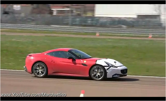 california prototipo at Ferrari California Prototype Caught Testing at Fiorano   Video