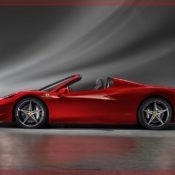 ferrari 458 spider 2012 side 175x175 at Ferrari History & Photo Gallery