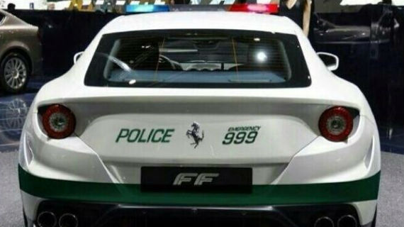 ferrari ff police 3 at After the Aventador Dubai Police Now Gets a Ferrari FF
