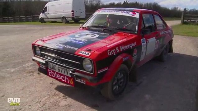 goodwood rally stage ford escort at Experiencing Goodwood Rally Stage in a Ford Escort RS1800 Video
