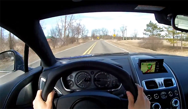 vanquish pov video at So Whats It Like to Drive an Aston Martin Vanquish?