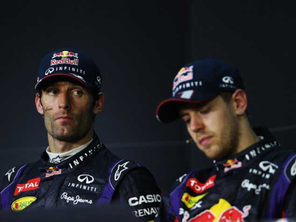 webber vettel1 at Vettel refuses participation in Webbers video