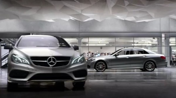 2014 E Class Commercial 600x334 at 2014 Mercedes E Class The Line Commercial   Video