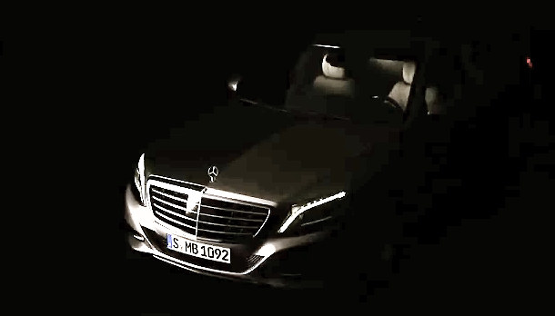 2014 Mercedes S Class OfficialTeaser at 2014 Mercedes S Class Officially Teased   Video