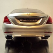 2014 Mercedes S Class Scale Model 6 175x175 at 2014 Mercedes S Class Revealed Further Through Leaked Scale Model