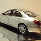 2014 Mercedes S Class Scale Model 7 175x175 at 2014 Mercedes S Class Revealed Further Through Leaked Scale Model