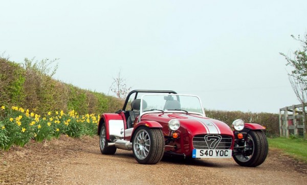 Caterham Seven Limited Edition pack  600x362 at Caterham Seven Gets 40th Anniversary Limited Edition Pack
