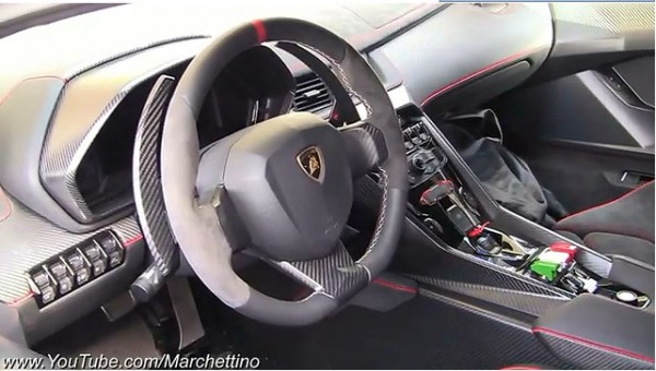 Lamborghini Veneno video 2 600x340 at A Detailed Look at Lamborghini Veneno Inside and Out   Video